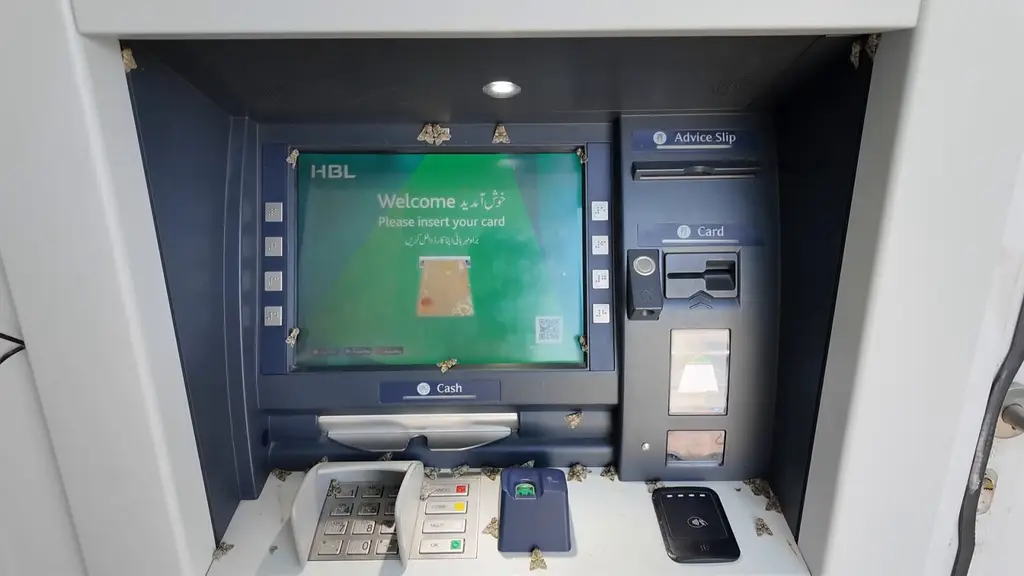ATM at Khunjerab Pass, called the world's highest ATM